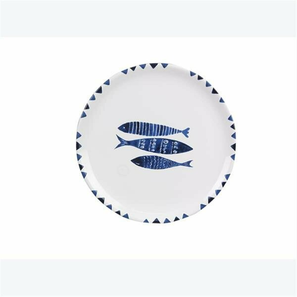 Youngs Ceramic Nautical Fish Plate 61579